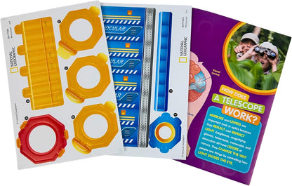National Geographic Build Your Own Monocular STEAM Educational Kit
