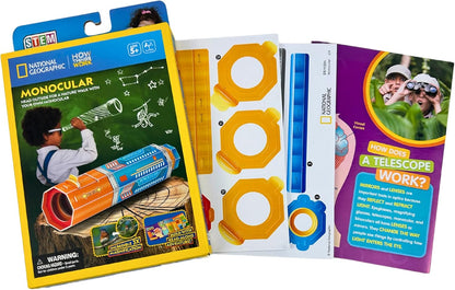 National Geographic Build Your Own Monocular STEAM Educational Kit