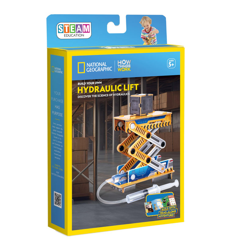 National Geographic Build Your Own Hydraulic Lift Educational Kit