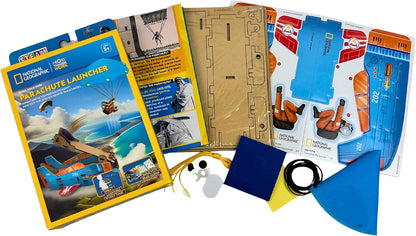 National Geographic Build Your Own Parachute Launcher Educational Kit