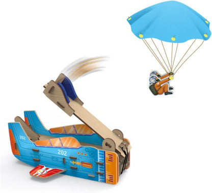 National Geographic Build Your Own Parachute Launcher Educational Kit