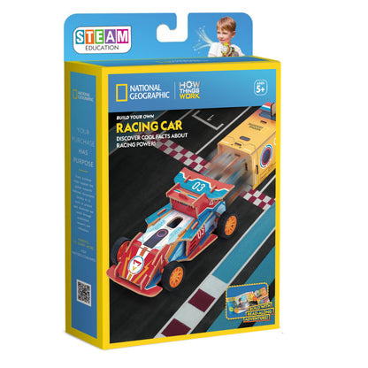 National Geographic Build Your Own Racing Car Educational Kit