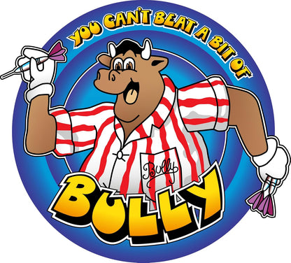 Bullseye The Mini Game, Classic TV Show Card Game with Darts Dice, 2-4 Players, Ages 8+, Blue