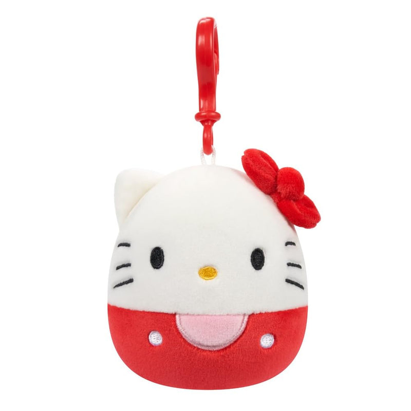 Squishmallows Sanrio Little Plush Clip On - Hello Kitty