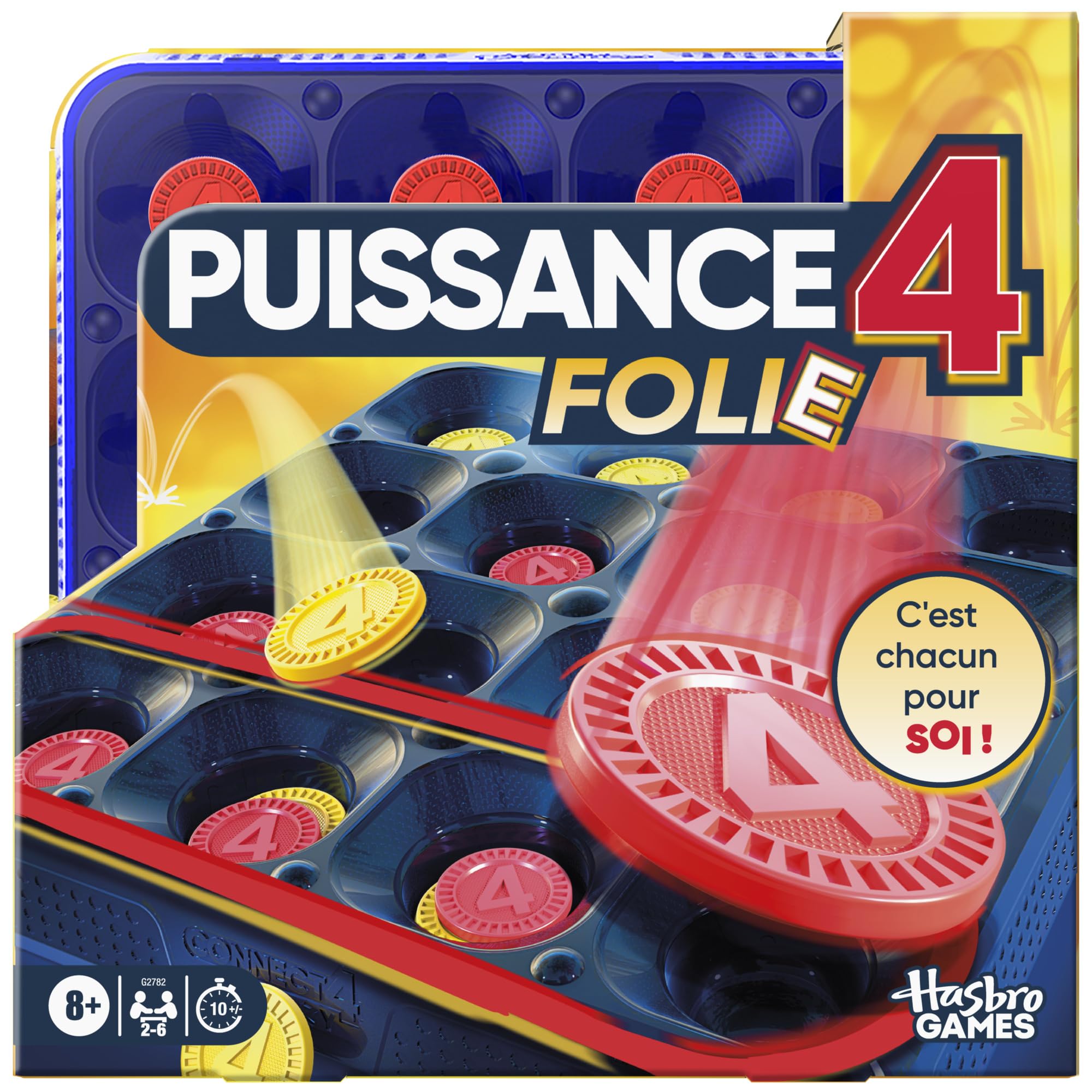 Power 4 Folie, Board Game - French Version