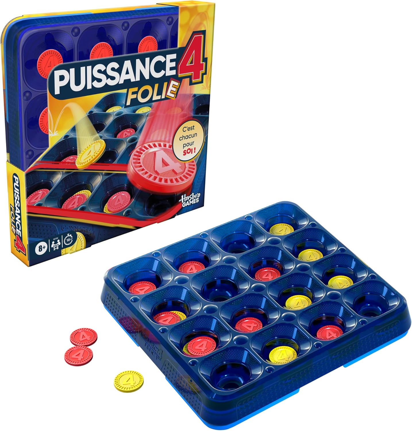 Power 4 Folie, Board Game - French Version