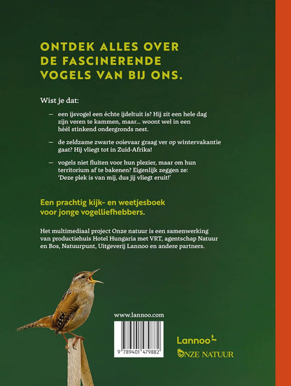 Onze Natuur voor kinderen - Vogels: Over bonte boomklevers en aardige slechtvalken