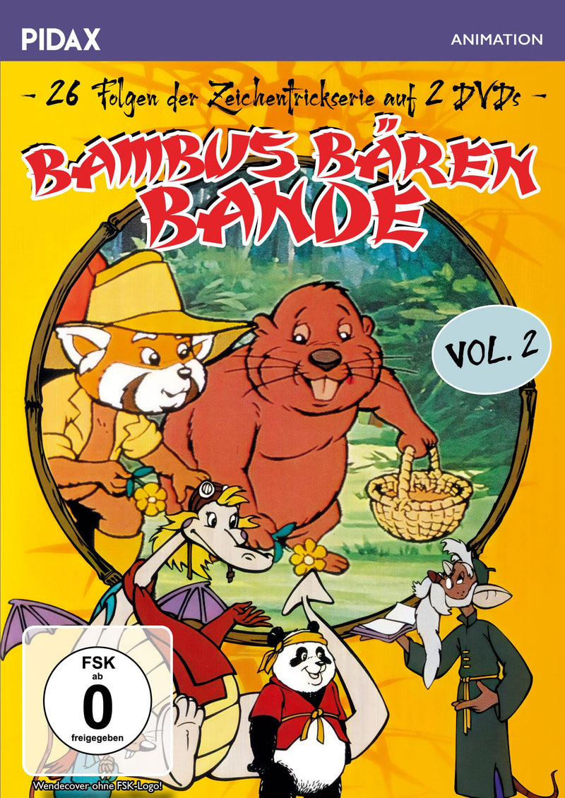 Bambus-Bären-Bande, Vol. 2 / Weitere 26 Folgen der beliebten Zeichentrickserie (Pidax Animation)
