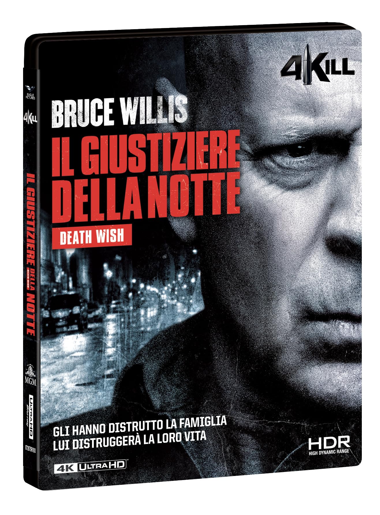 Il Giustiziere Della Notte - 4Kill (Bd 4K + Bd Hd) Oring Numerata