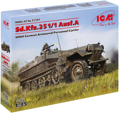 Sd.Kfz.251/1 Ausf.A Wwii German Armoured Personnel Carrier
