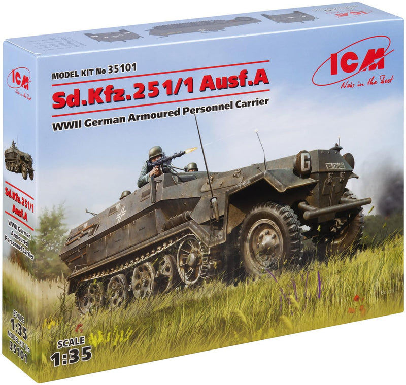 Sd.Kfz.251/1 Ausf.A Wwii German Armoured Personnel Carrier