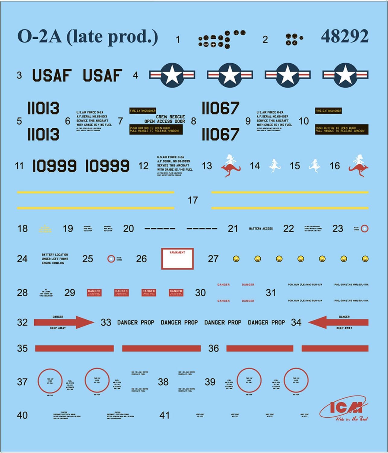 O-2A (Late Production) Usaf Observation Aircraft