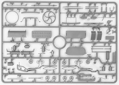 ICM - 1:24 Benz Patent-Motorwagen 1886 (EASY version=plastic wheel-spokes) - Modellbausatz - Auto - Historisch - Sammler ab 14 Jahren