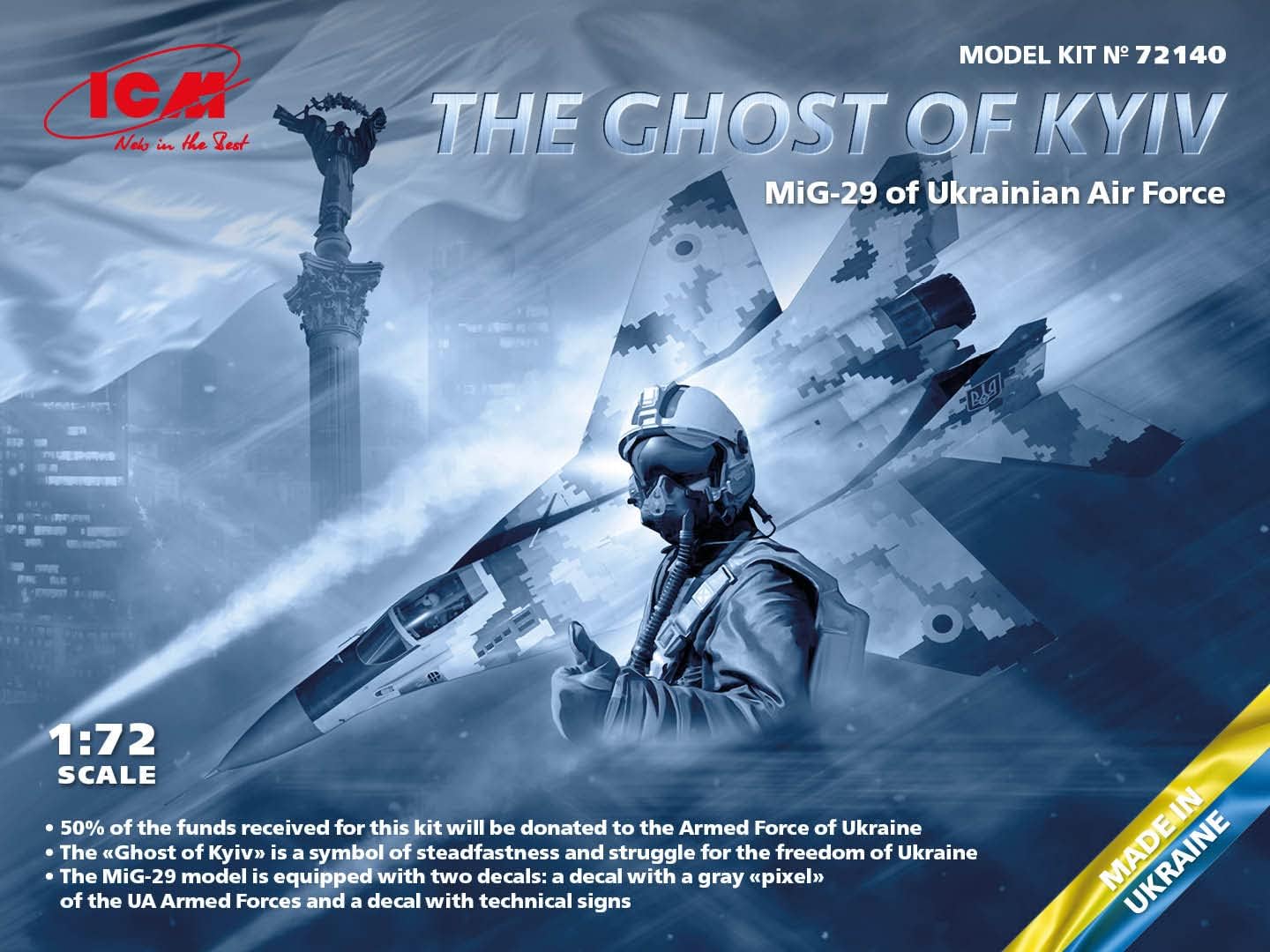 The Ghost Of Kyiv (Mig-29 Of Ukrainian Air Forces)