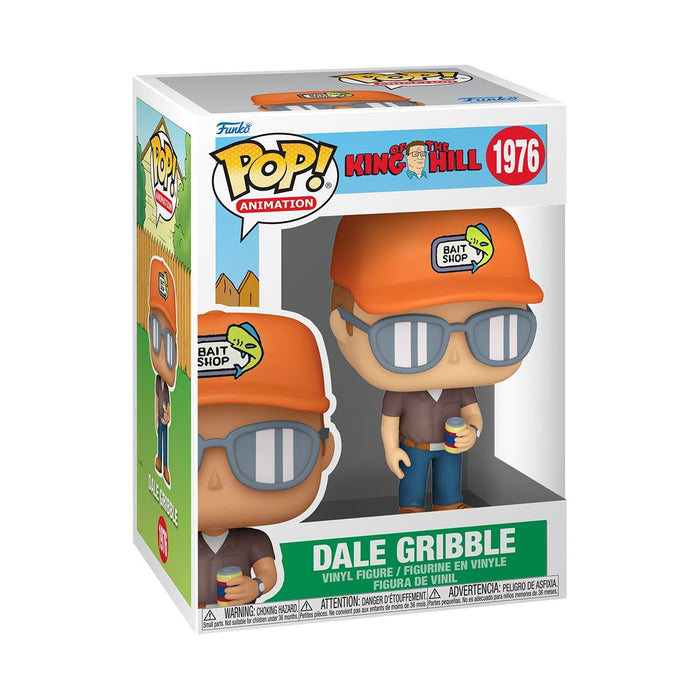 Funko Pop! TV: King Of the Hill – Dale Gribble - Collectable Vinyl Figure - Gift Idea - Official Merchandise - Toys for Kids & Adults - Cartoons Fans - Model Figure for Collectors and Display