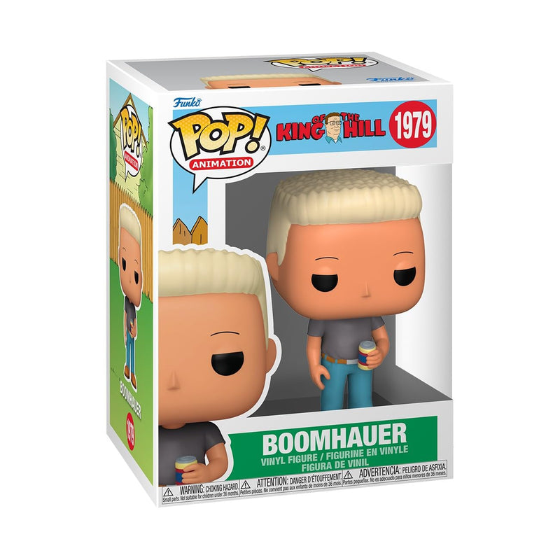 Funko Pop! TV: King Of the Hill - Boomhauer - Collectable Vinyl Figure - Gift Idea - Official Merchandise - Toys for Kids & Adults - Cartoons Fans - Model Figure for Collectors and Display