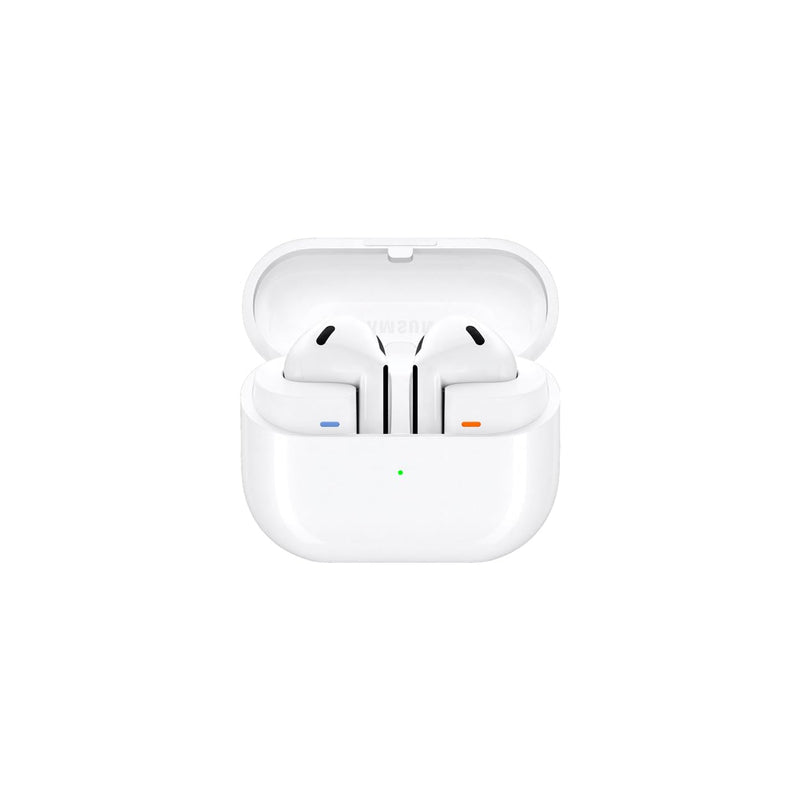 Samsung Galaxy Buds3 Auricolari open type True Wireless, Cancellazione adattiva del rumore, Audio Hi-Fi 360 immersivo, Batteria a lunga durata, Impermeabilità IP57, White 2024