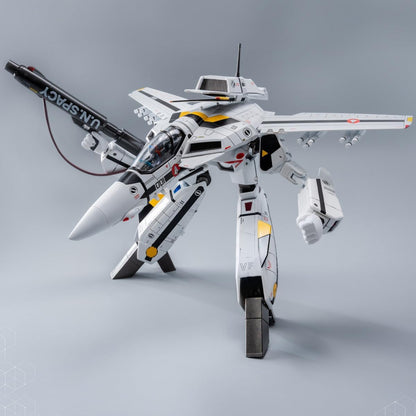 HiPlay Threezero Collectible Figure Full Set:Robo-DOU VF-1S VERITECH,Roy Focker,20 cm Miniature Action Figurine 3Z03050W0