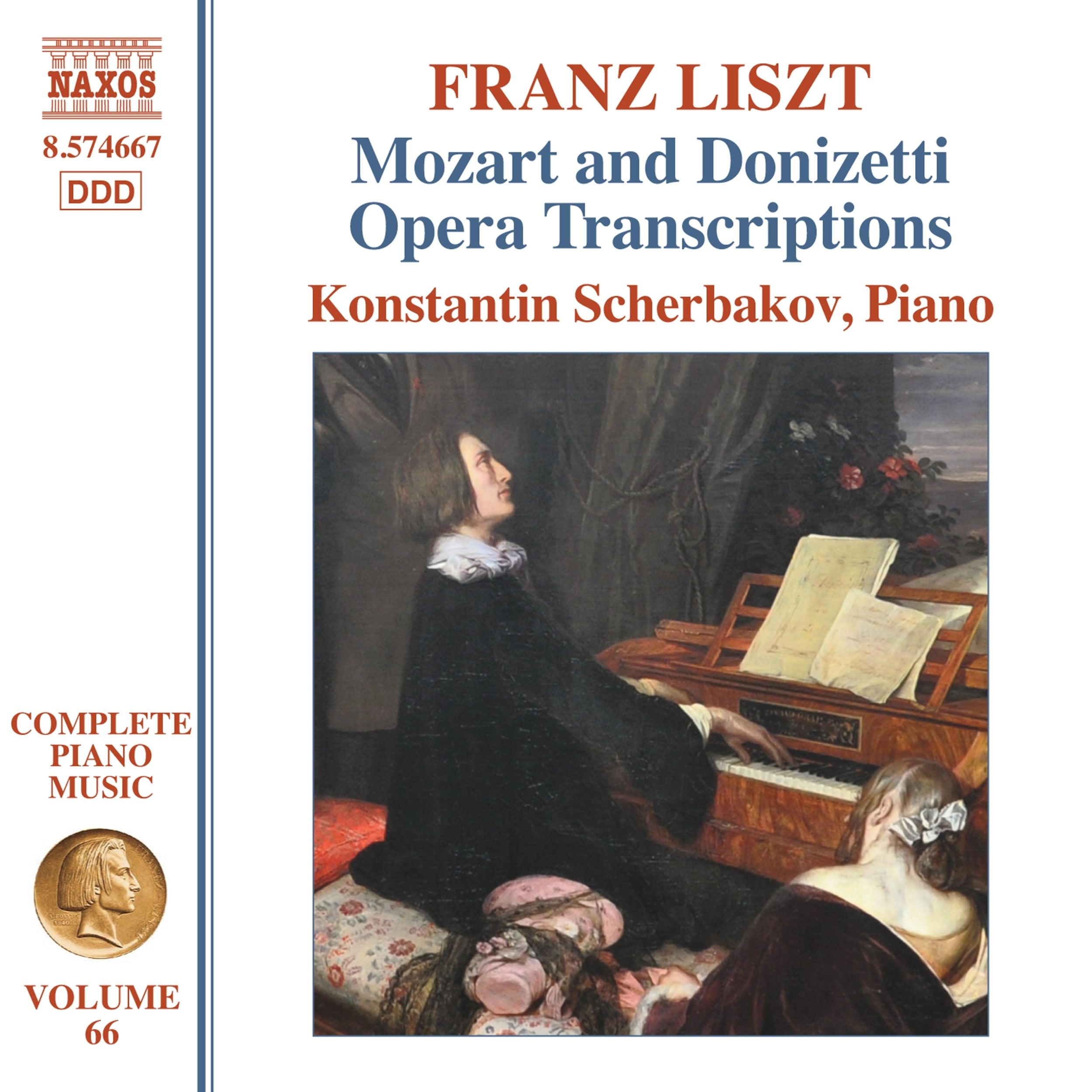Franz Liszt: Mozart and Donizetti Opera Transcriptions