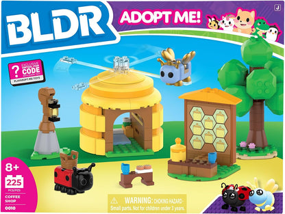 BLDR Adopt Me! Coffee Shop Building Set Exclusive Virtual Item Code Included