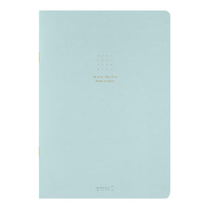 Midori MDR15275006 Notebook, Color, A5, Square Ruled, Blue, H8.3 x W 5.8 x D 0.1 inches (210 x 148 x 3 mm