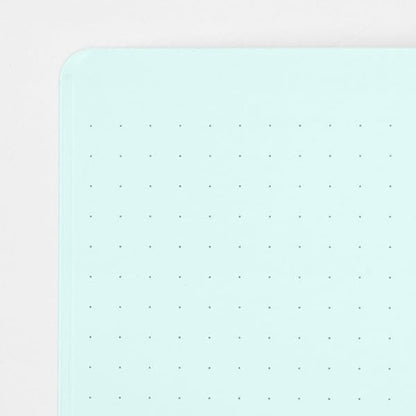Midori MDR15275006 Notebook, Color, A5, Square Ruled, Blue, H8.3 x W 5.8 x D 0.1 inches (210 x 148 x 3 mm