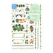 Midori 82672006 Seal Loose Log Forest Animal Pattern, Pack of 2