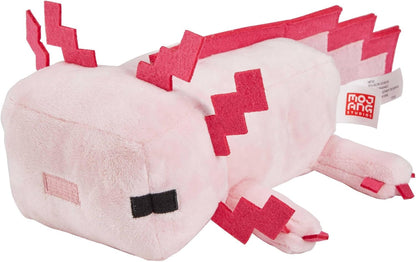 Minecraft Plüschfigur, 20,3 cm, Basic-Plüschfigur, offizielles Lizenzprodukt, weiches, kuscheliges Sammlerstück-Set (Axolotl