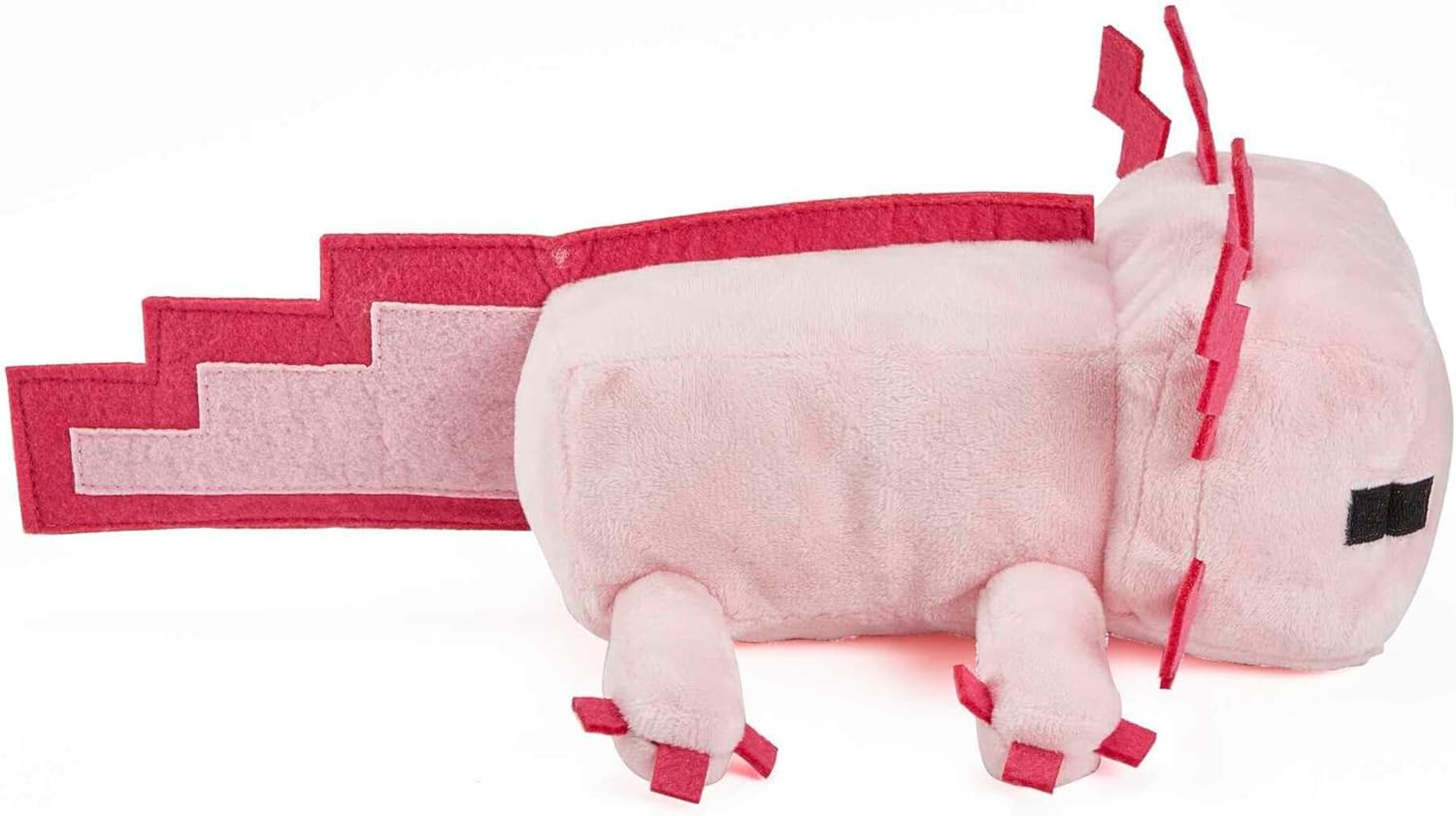 Minecraft Plüschfigur, 20,3 cm, Basic-Plüschfigur, offizielles Lizenzprodukt, weiches, kuscheliges Sammlerstück-Set (Axolotl