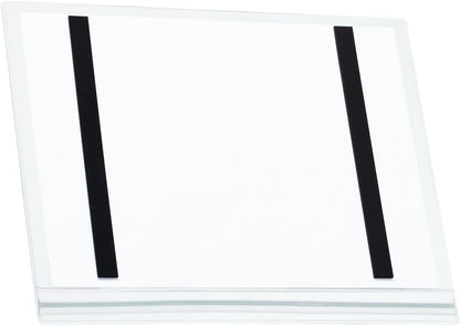 Durable Water-Resistant Pocket A4 Magnetic, Pack of 5 Document Holders Transparent, Ideal for Display ing Information Outdoors, (501819