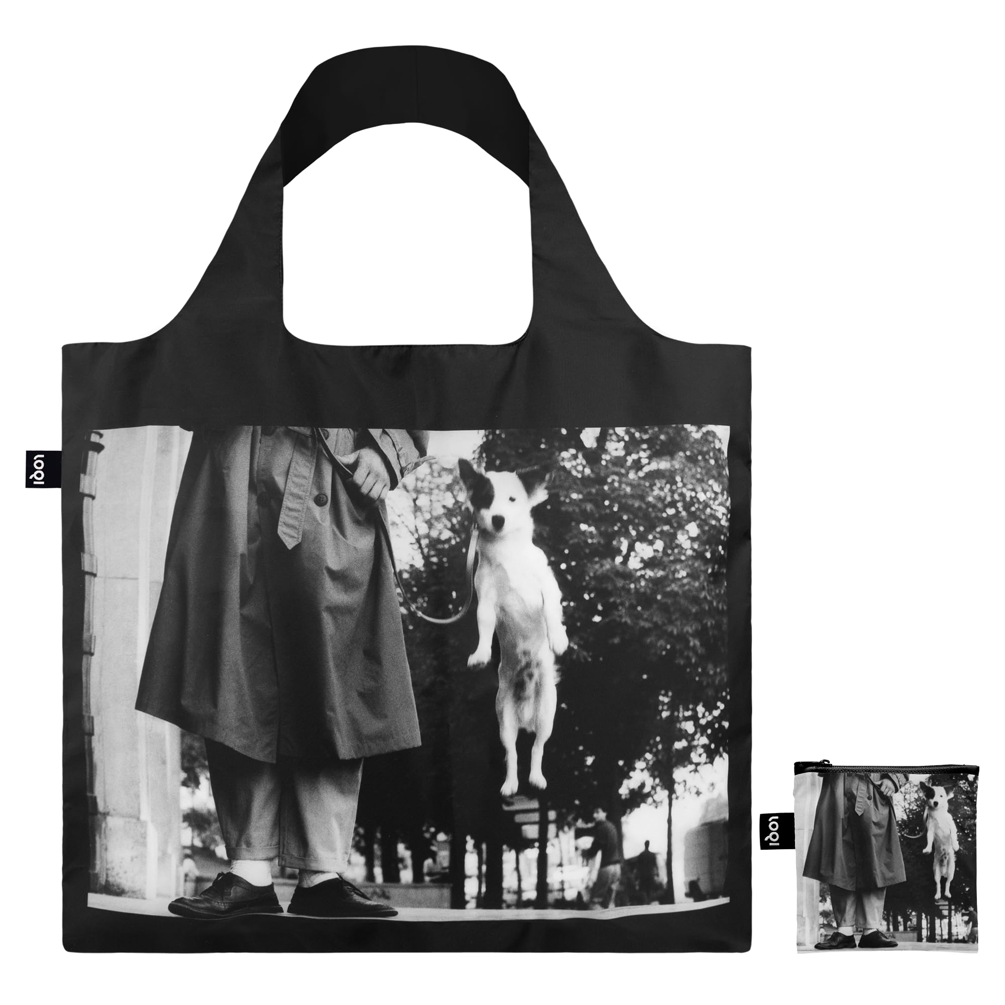 Loqi Magnum Photos Elliott Erwitt Dog Jumping Recycled Bag
