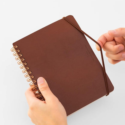 Midori 15223006 Ring Notebook, Grain, B6 Transformation