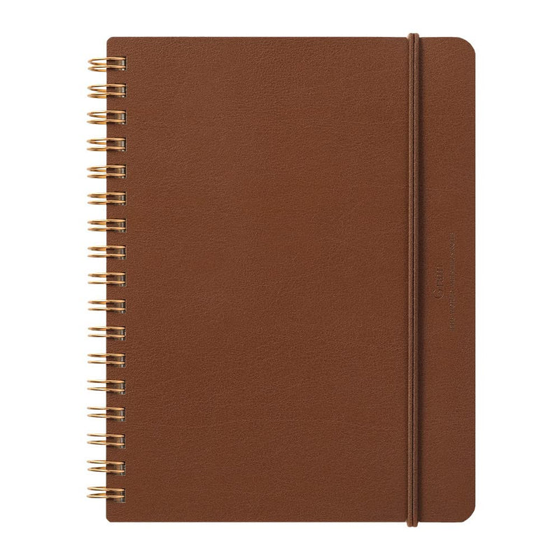 Midori 15223006 Ring Notebook, Grain, B6 Transformation