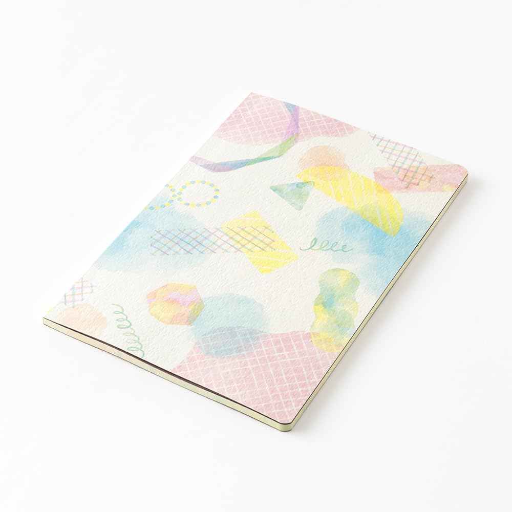 Midori 15356006 Notebook, Loose Log, Watercolor Pattern, B6