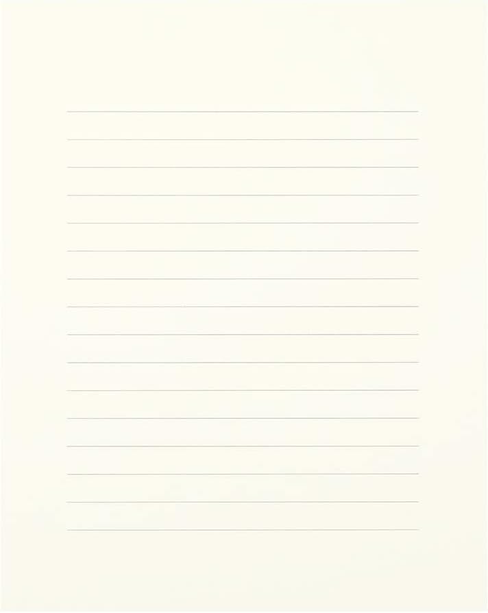 Midori 20583006 MD Stationery, Horizontal Ruled A
