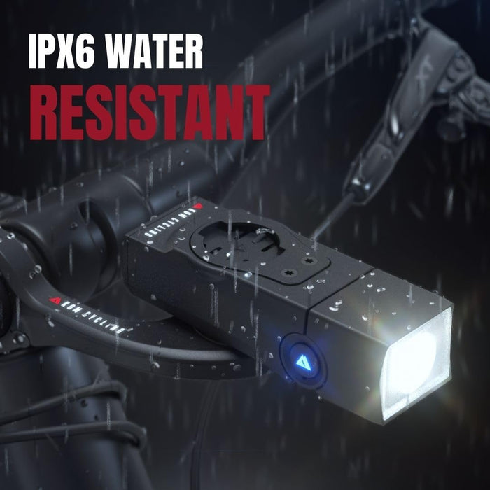 Cycling Front Headlight for the KOM Cycling Quick Release Mounting System (1000 lm