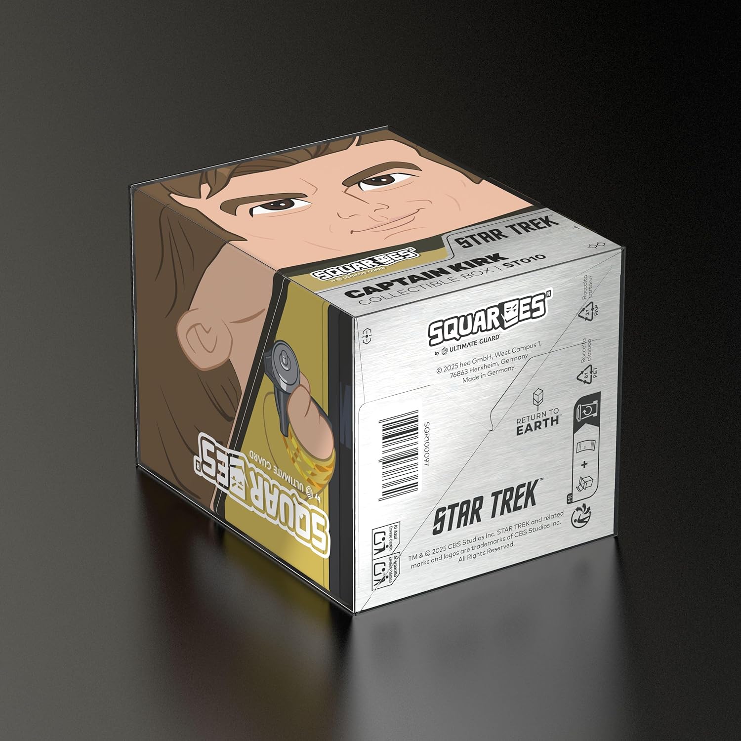 Squaroes: Boulder 100+ - Star Trek: The Original Series - St011 - Captain Kirk