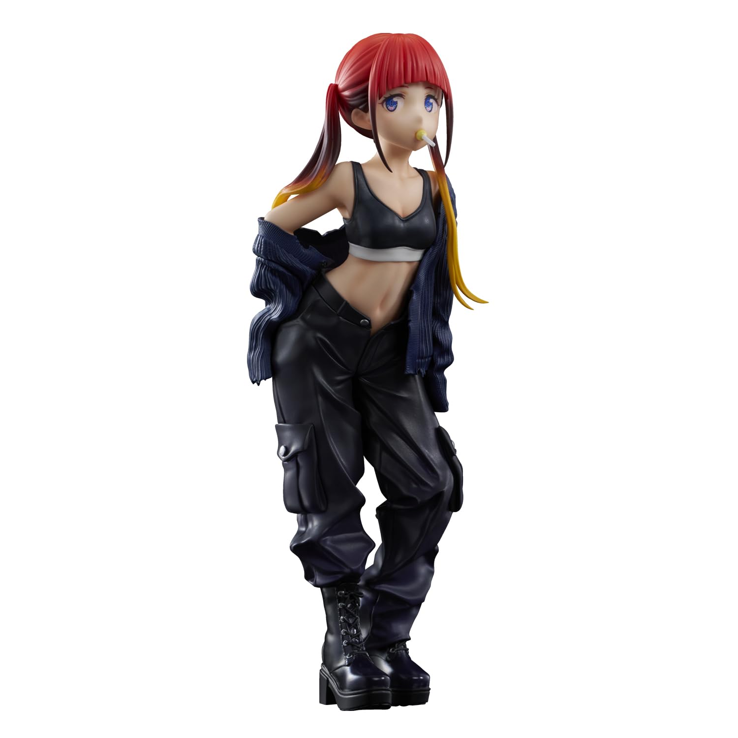 Gridman Universe Zozo Black Collection Chise Asukagawa, Non-scale, PVC & ABS, Painted Finished Figure
