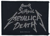 Metallica: Birth, School, Metallica, Death Standard Patch (Toppa)