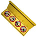 Rock Off officially licensed products The Beatles Yellow Submarine Portholes Boxed Pin Badge Set One Size