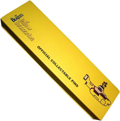 Rock Off officially licensed products The Beatles Yellow Submarine Portholes Boxed Pin Badge Set One Size