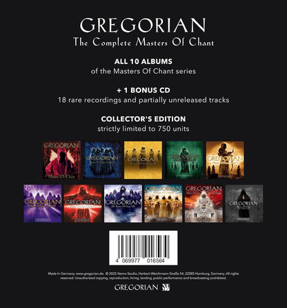 The Complete Masters of Chant Box