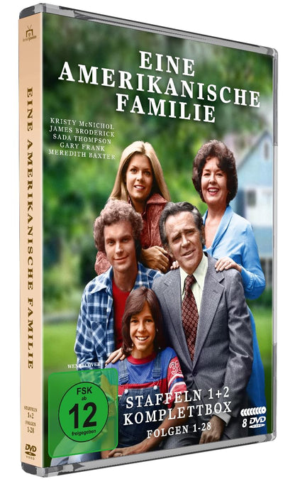 EINE AMERIKANISCHE FAMILIE - EINE AMERIKANISCHE FAMILIE - STAFFELN 1-2 KOMPLETTBOX