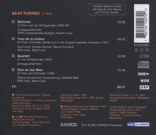 BEAT FURRER: STIMMEN