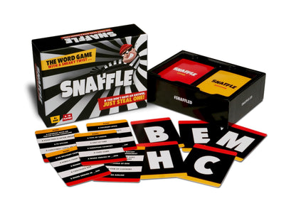 Snaffle - The Fast, Fun, and Hilarious Word Game with a Sneaky Twist! Perfect for Families and Friends | Ages 8+ | 4-10 Players | Party Game