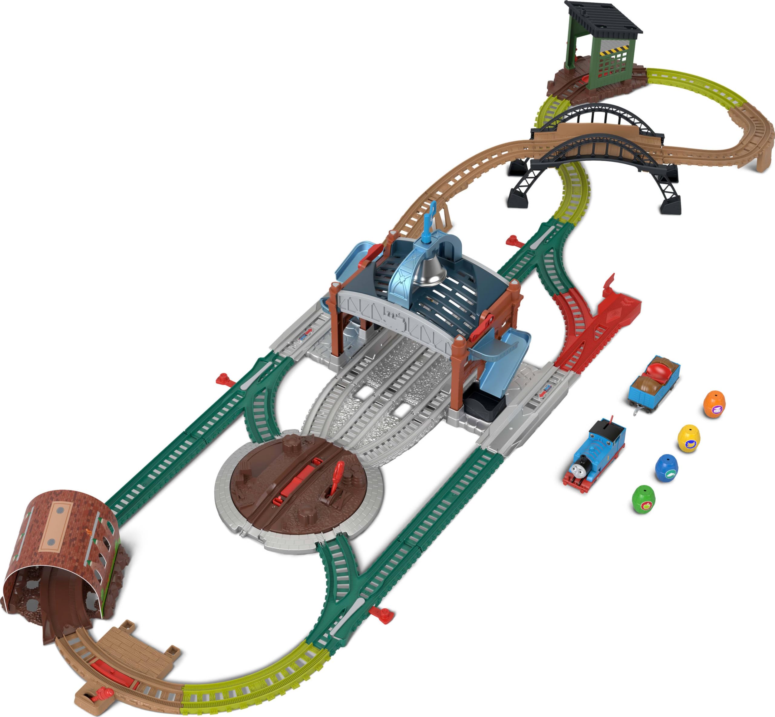 Thomas & Friends Motorised toy track. Delivery of barrels! For children from 3 years