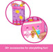 Barbie Mysteries: Beach Detectives“ Barbie Malibu“ Puppe und Zuckerwatte Spielstand Spielset mit 20 Zubehörteilen, inklusive Preise ,JFV67