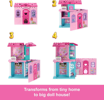 BARBIE CHELSEA POP UP HOUSE AND DOLL BLONDE