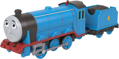 Thomas & Friends Motorized Toy Train, Classic Gordon Battery-Powered Engine & Cargo Car, Storytelling Play for Preschoolers, JGF96