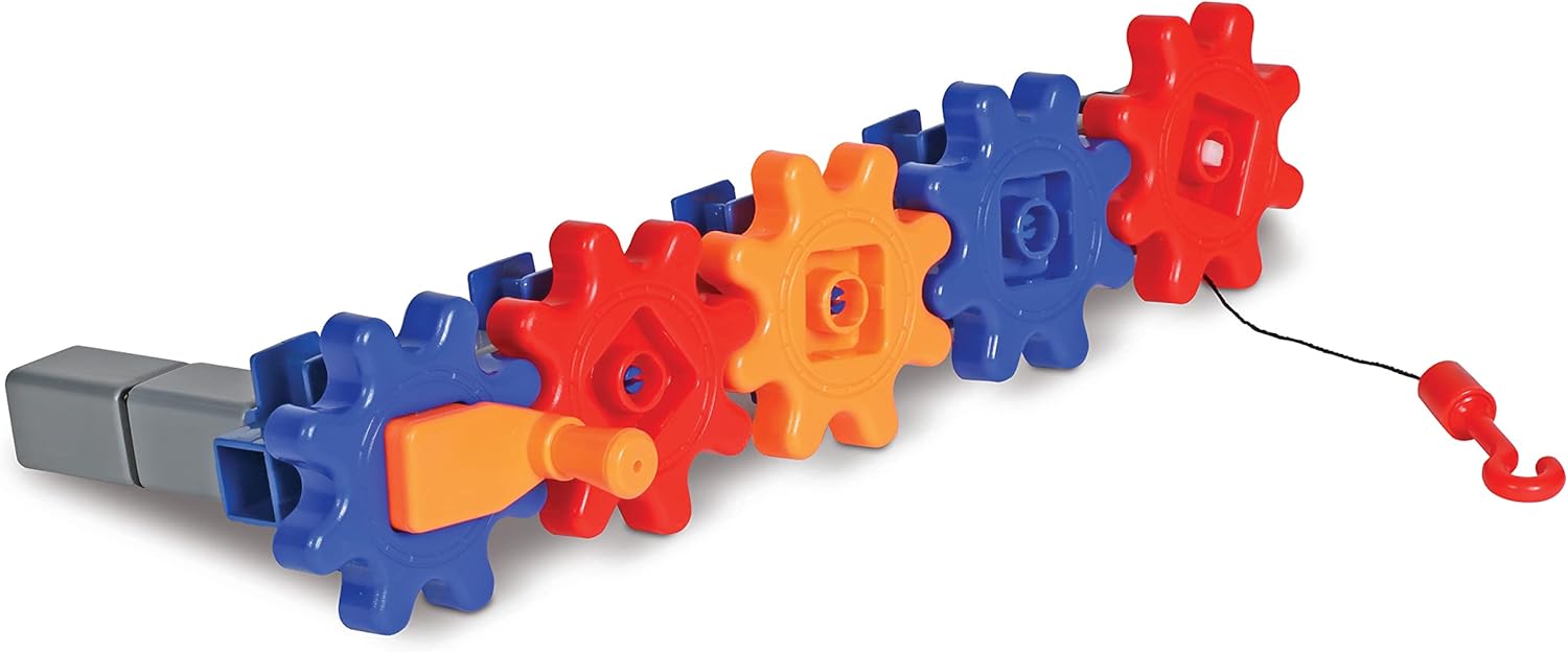 Learning Resources STEM Explorers™ Machine Makers, 60 Pieces, Ages 5+, Build It Yourself Engineering Toys